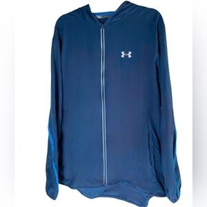 Under Armour Blue Performance Zip-Up Jacket